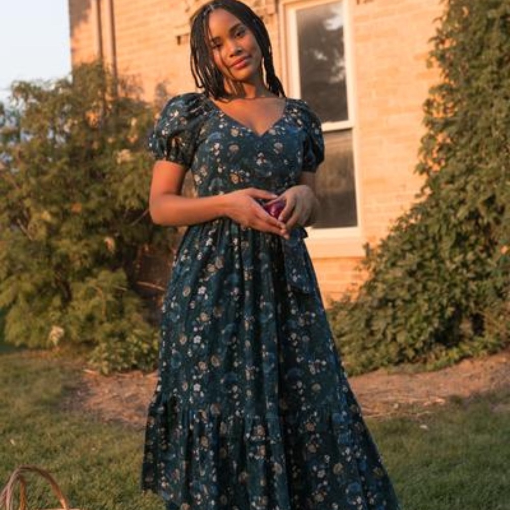 NWT Ivy City Antoinette Fall Floral Size S